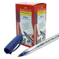Caneta Esferogr�fica Trilux M�dia Azul