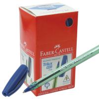 Caneta Esferogr�fica Trilux Fina Azul