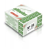 Alfinete Niquelado N� 28 com 400 unidades ACC