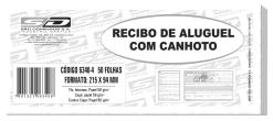 Recibo de Aluguel com canhoto 50 folhas