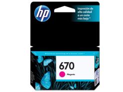 Cartucho de tinta 670 Magenta