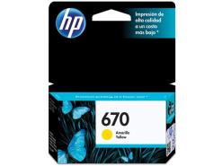 Cartucho de Tinta 670 Yellow