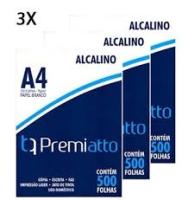 Papel A4 Premiatto 75g c/ 500 fls